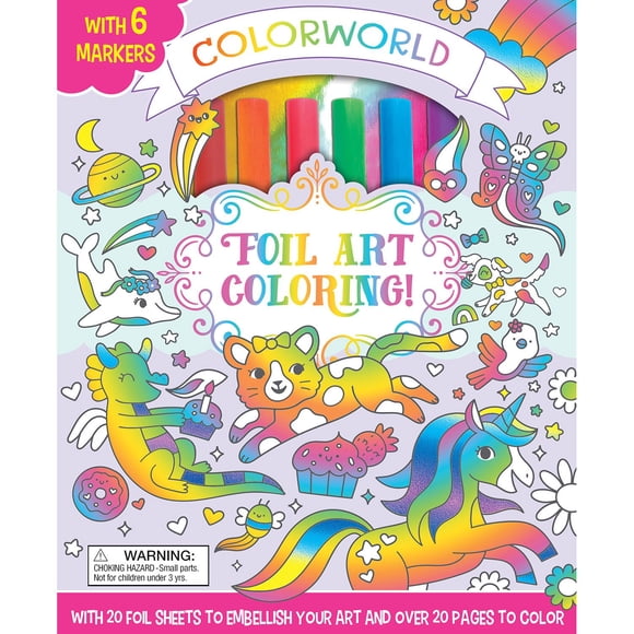 ColorWorld: Foil Art Coloring!, Mixed Media