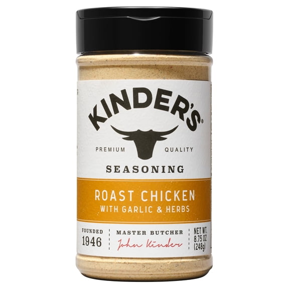 Kinder's Roast Chicken with Garlic and Herbs Seasoning, 8.75 oz.