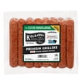 thumbnail image 1 of Kiolbassa 100% Grassfed Beef Premium Skinless Hickory Smoked Sausage Grillers, 2 oz., 16 pk, 1 of 8