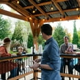 thumbnail image 14 of Backyard Discovery 9' x 10' Granada Grill Gazebo with Outdoor Bar, 14 of 21