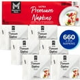 thumbnail image 3 of Member's Mark Ultra Premium 2-Ply White Napkins 6 pks., 110 napkins/pk., 3 of 8