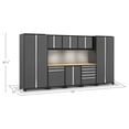 thumbnail image 4 of NewAge Products Pro Series 9 Piece Cabinet Set, 156" W x 24" D x 84.75" H, 4 of 9