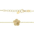 thumbnail image 4 of Starburst Diamond Cut Flower Station Bracelet in 14K Gold, 4 of 6