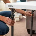 thumbnail image 10 of Lifetime 4' Commercial Grade Adjustable Fold-in-Half Table, 10 of 12