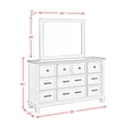 thumbnail image 7 of Society Den Bloomfield Dresser and Mirror Set, 7 of 7