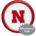 thumbnail image 4 of Collegiate Round Paper Plates, 10", 85 ct., Choose Your Team, 4 of 6