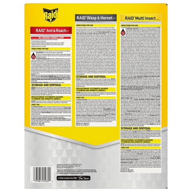 Raid® 3 Pack: Raid® Ant & Roach Killer 26 Outdoor Fresh 17.5oz