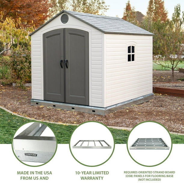 Lifetime Foundation Kit for 8' x 10' Shed - Samsclub.com