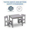 thumbnail image 5 of Delta Children MySize Kids' Wood Table and Chair Set - 2 Chairs, Assorted Colors, 5 of 8