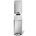 thumbnail image 3 of simplehuman 2.7-Gal Profile Step Can, Brushed Stainless Steel, 3 of 4