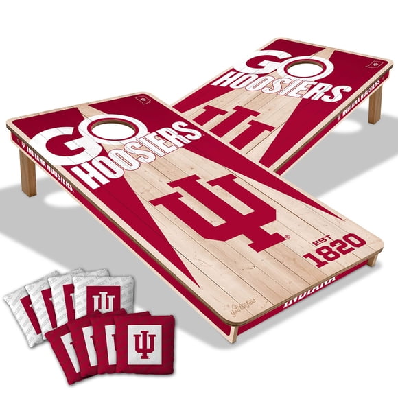 YouTheFan Indiana Hoosiers 2'x4' Cornhole Board Set