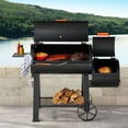 thumbnail image 3 of Member's Mark 35" Barrel Grill With Offset Smoker, 3 of 8