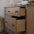 thumbnail image 5 of details by Becki Owens 6-Drawer Ren Dresser, Distressed Natural Wood Finish, 5 of 9