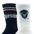 thumbnail image 1 of Howard University Bison Adult 2-Pack Crew Socks, 1 of 3