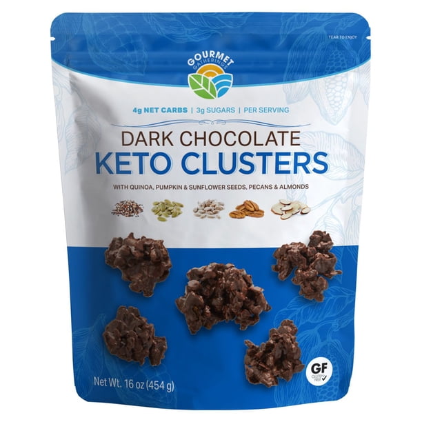 Gourmet Gatherings Dark Chocolate Keto Cluster, 16 oz. - Samsclub.com
