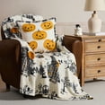 thumbnail image 2 of Hallmark Fall Plush Throw Blankets, 50" x 70", 2 of 4