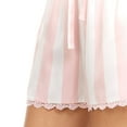 thumbnail image 6 of Flora by Flora Nikrooz Ladies Satin Notch Collar PJ Set, 6 of 8