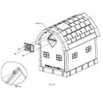 thumbnail image 3 of ASL Solutions Dog Palace Breeze Solar Fan, 3 of 7