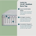 thumbnail image 2 of BeautySleep Amber Bliss Medium Euro-Top Mattress, 2 of 11