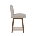 thumbnail image 14 of HH2 Home Parson Wood Adjustable Height Swivel Bar Stool, 14 of 20