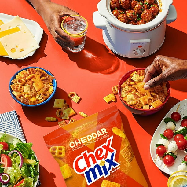 Chex Mix Cheddar Snack Mix, 40 oz. - Samsclub.com