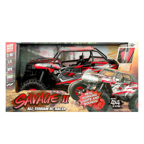Savage II 1:10 Scale All-Terrain RC Racer (Assorted Colors