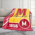 thumbnail image 2 of Logo Brands Maryland Terrapins 60"x70" Super Plush Blanket, 2 of 6