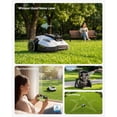 thumbnail image 9 of MAMMOTION YUKA mini 2 1000H Robot Lawn Mower, 0.25 acre, LiDAR 360°+ AI Vision, DropMow, Cutting Heights 2.0-3.5in With 1 Extra Battery and 1 Extra set of blades, 9 of 15