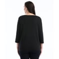 thumbnail image 7 of Rafaella Women's 3/4 Sleeve Boatneck Top, 7 of 9