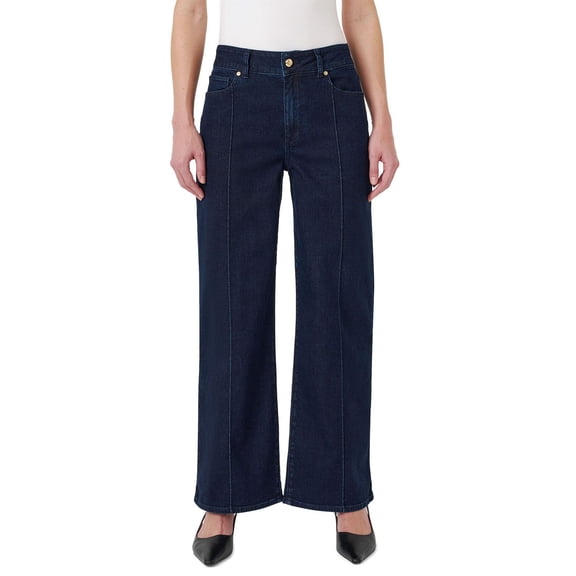Sam Edelman Women's Pintuck Wide Leg Jean