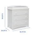 thumbnail image 8 of Delta Children Perry 3 Drawer Dresser with Changing Top and Interlocking Drawers, Choose Color, 8 of 14