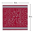 thumbnail image 7 of Logo Brands Alabama Crimson Tide 106"x106" Rally Mat, 7 of 8