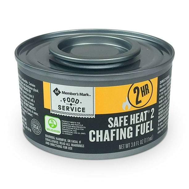 Member's Mark 2 Hour Safe Heat 2 Chafing Fuel, 18ct. - Samsclub.com