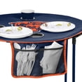 thumbnail image 3 of NFL 27.6" Round Tailgate Table with Shelf, 3 of 5