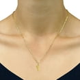 thumbnail image 2 of Initial Paperclip Chain Pendant Necklace in 14K Gold, 2 of 5