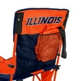 thumbnail image 5 of Logo Brands Illinois Fighting Illini Hard Arm Chair, 5 of 6