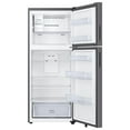 thumbnail image 4 of Samsung 18 cu. ft. Top Freezer Refrigerator with Ice Maker in Stainless Steel, 4 of 9