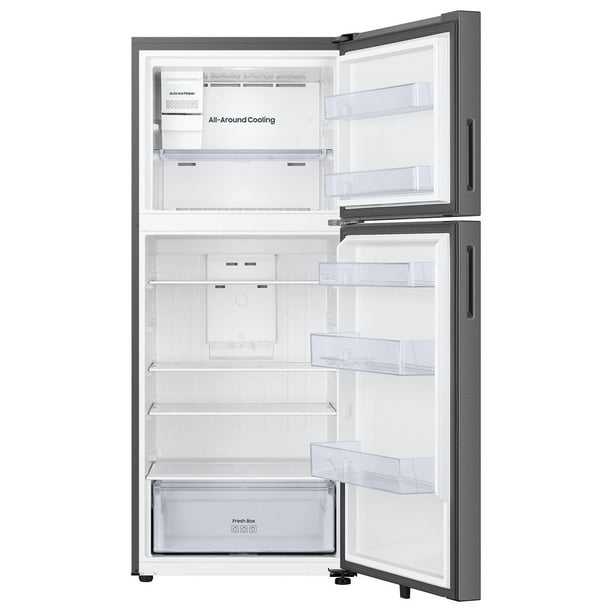 Samsung 18 cu. ft. Top Freezer Refrigerator with Ice Maker in