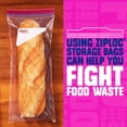thumbnail image 6 of Ziploc Brand Pantry Organization Tall and 2-Gallon Storage Bags Variety Pack, Seal Top Closure, 44 ct., 6 of 7
