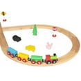 thumbnail image 4 of Maxim Enterprise Wooden Figure 8 Train Track Set, 32 pc., 4 of 5