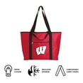 thumbnail image 2 of Logo Brands Wisconsin Badgers Gameday Insulated Tote, 2 of 3