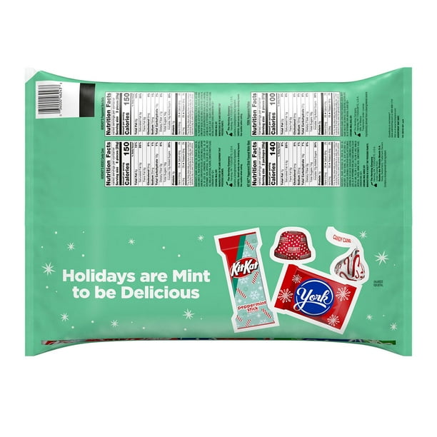 HERSHEY'S Christmas Assorted Mint Flavored Candy, 83.82 oz