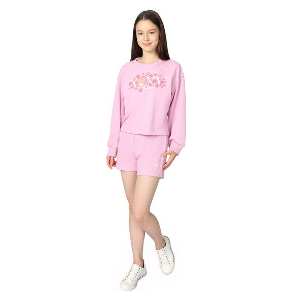Roxy Girls 2-Piece Short and Long Sleeve Tee Set