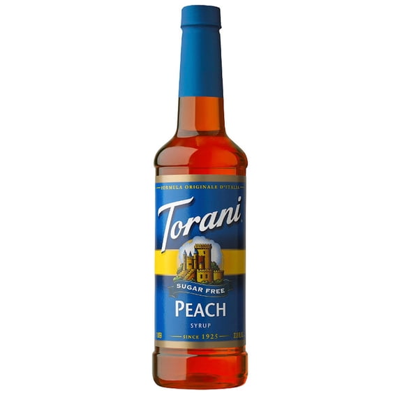 Torani Sugar-Free Peach Syrup, 25.4 fl. oz.