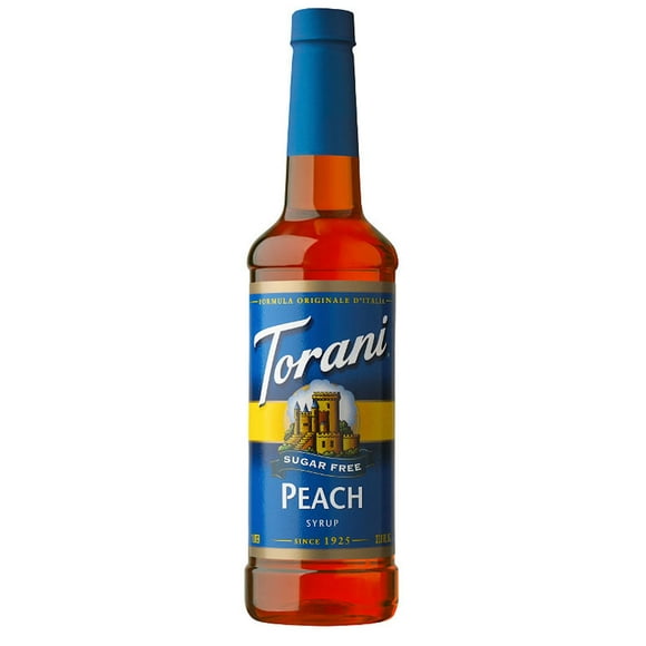 Torani Sugar-Free Peach Syrup, 750 mL