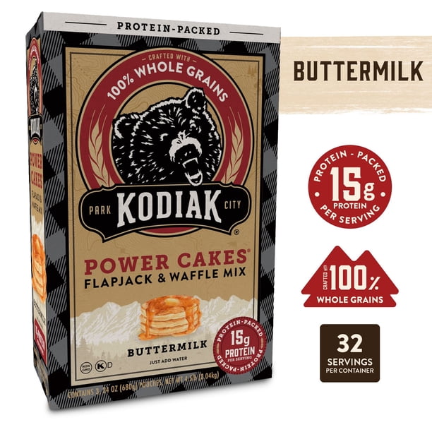 Kodiak Cakes Power Cakes Flapjack and Waffle Mix, 72 oz