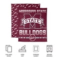 thumbnail image 6 of Logo Brands Mississippi State Bulldogs 60"x70" Super Plush Blanket, 6 of 7