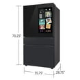 thumbnail image 5 of Samsung Bespoke 23 cu. ft.  4-Door French Door Refrigerator w/ AI Family Hub+, 5 of 11