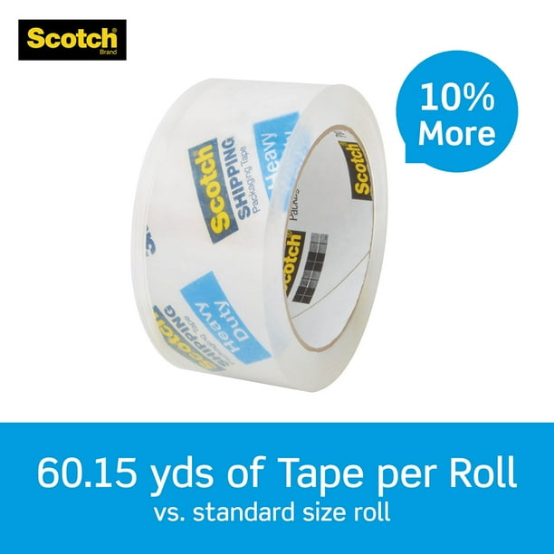 TSHAY Packing Tape, 36 Pack Heavy Duty Shipping And Moving Packing Tape Clear Packing Moving Supplies 2 0 Inch Wide 65 Yards Per Roll Total 2340 Yards