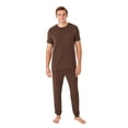 thumbnail image 1 of Dreammark Men's 2-Piece Jogger Pajama Set, 1 of 11